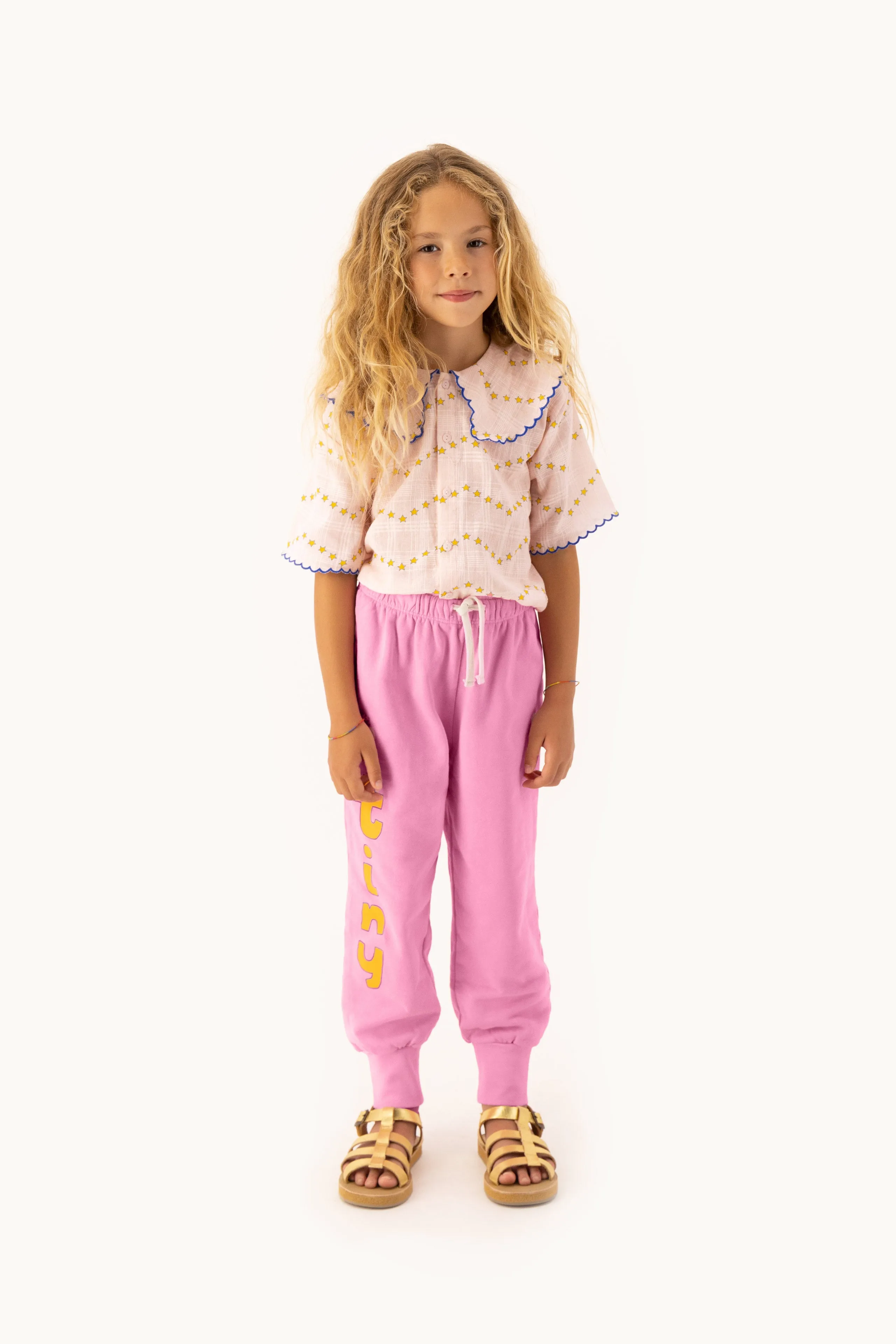Zig Zag Shirt, Pastel Pink