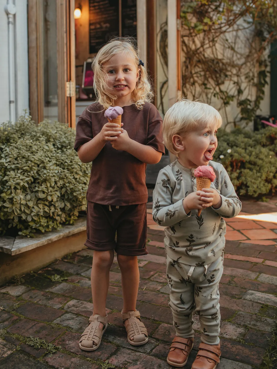 Ziwi Baby - Organic Drawstring Shorts - Earth